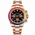 Daytona Rose Gold Rainbow