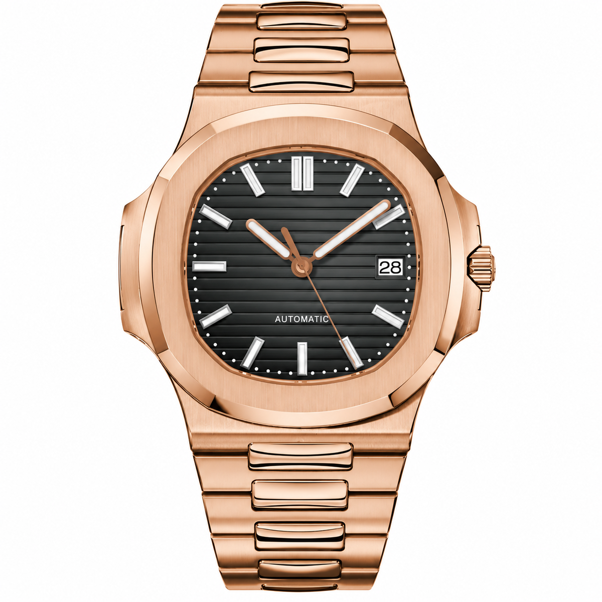 Nautilus Rose Gold & Black